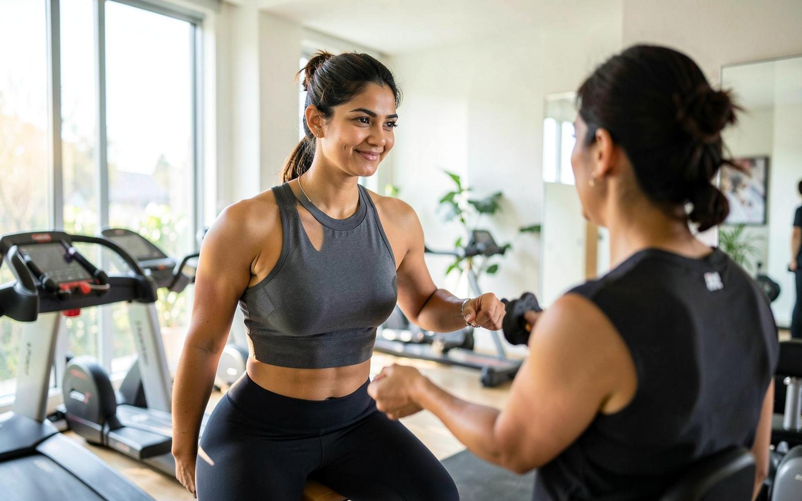 Ritu Udayan coaching a client online